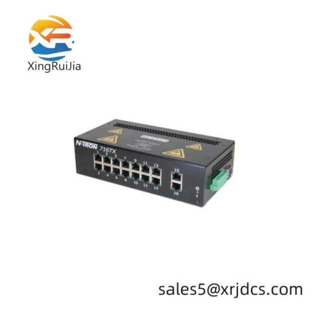 GE Networking Solutions 336A4940DNP516TX 16-Port Ethernet Switch, High-Speed Connectivity for Industrial Control Systems