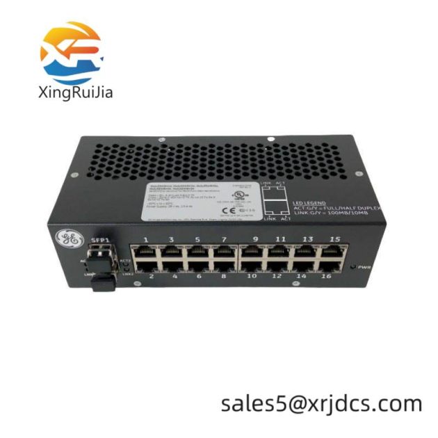 GE IS420ESWBH2A - Industrial Ethernet Switch for Mark VIe System