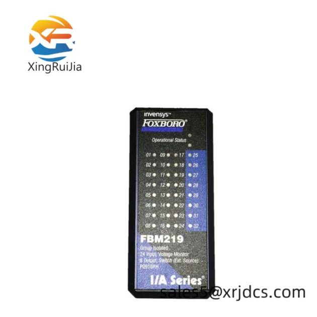 Foxboro I/A Series FBM219 Input Voltage Monitor Module