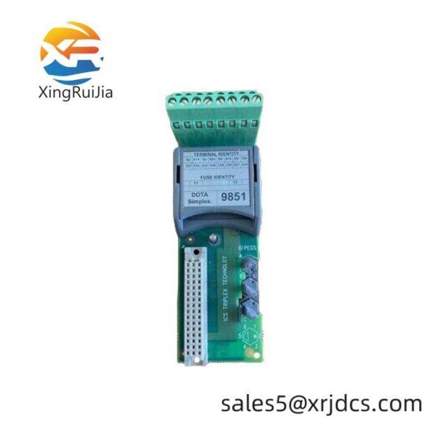 ICS TRIPLEX T9851 Analog Output Module - Precision Control in Manufacturing